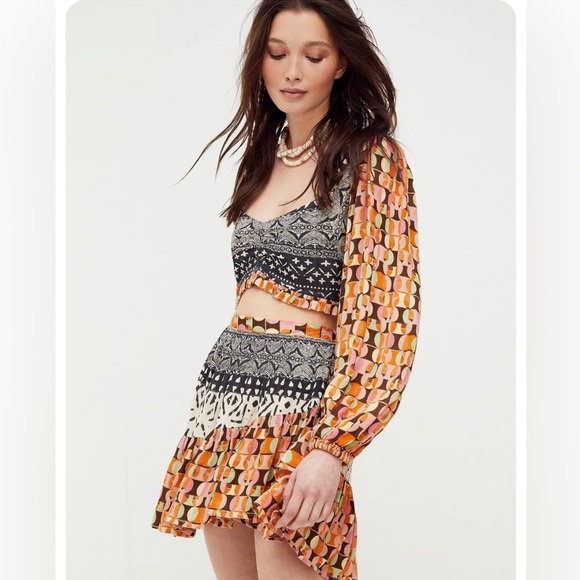 free people NAOMI two piece set . - Picture 2 of 9